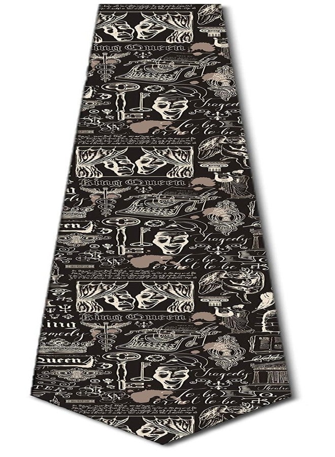 Three Rooker ربطة عنق رجالية مستوحاة من ثلاثة رموز مسرحية من روكر، ربطة عنق برودواي - Image 4